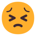 Microsoft 😣 Suffering Emoji