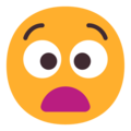 Microsoft 😧 Anguished Emoji