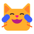 Microsoft 😹 Cat Laughing Emoji