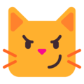 Microsoft 😼 Cat Smirk Emoji