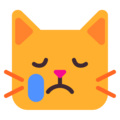 Microsoft 😿 Crying Cat Emoji