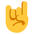 Microsoft 🤘 Rock On Emoji