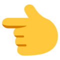 Microsoft 👈 Point Left Emoji