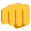 Microsoft 👊 Fist Bump Emoji