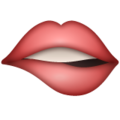 Whatsapp 🫦 Lip Bite Emoji