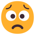 Microsoft 😟 Worried Emoji