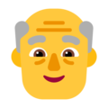 Microsoft 👴 Grandpa Emoji