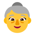 Microsoft 👵 Grandma Emoji