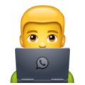 Whatsapp 🧑‍💻👨‍💻👩‍💻 Technology Emoji