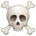 Whatsapp ☠️ Skull And Crossbones Emoji