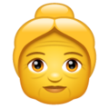 Whatsapp 👵 Grandma Emoji
