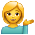 Whatsapp 💁💁‍♂️💁‍♀️ Hair Flipping Emoji
