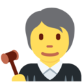 Twitter 🧑‍⚖️ Judge Emoji
