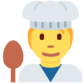Twitter 🧑‍🍳👨‍🍳👩‍🍳 Cook Emoji