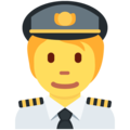 Twitter 🧑‍✈️👨‍✈️👩‍✈️ Pilot Emoji