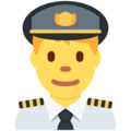 Twitter 👨‍✈️👩‍✈️ Captain Emoji