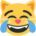 Twitter 😹 Cat Laughing Emoji