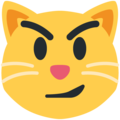 Twitter 😼 Cat Smirk Emoji