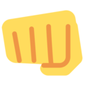 Twitter 👊 Fist Bump Emoji