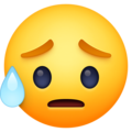 Facebook 😥 Disappointment Emoji