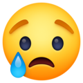 Facebook 😢 Tear Emoji
