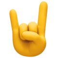 Facebook 🤘 Rock On Emoji