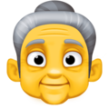 Facebook 👵 Grandma Emoji