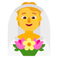 Microsoft 👰👰‍♂️👰‍♀️ Bride Emoji