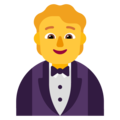 Microsoft 🤵🤵‍♂️🤵‍♀️ Tuxedo Emoji